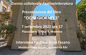  Sicurezza sul lavoro al Festivaletteratura di Mantova: ATS Val Padana presenta il libro “Ogni giorno 3” di Giusi Fasano 