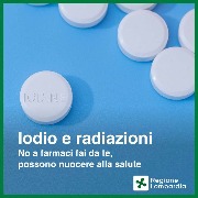 Iodio e radiazioni: no a farmaci fai da te