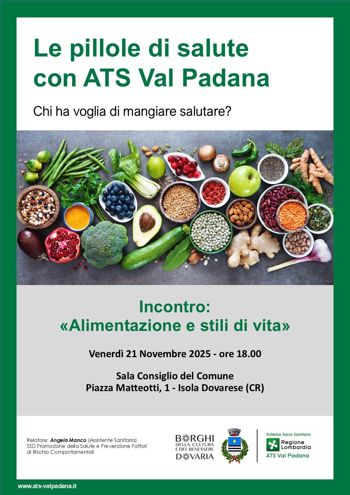 Alimentazione 21.11.2025