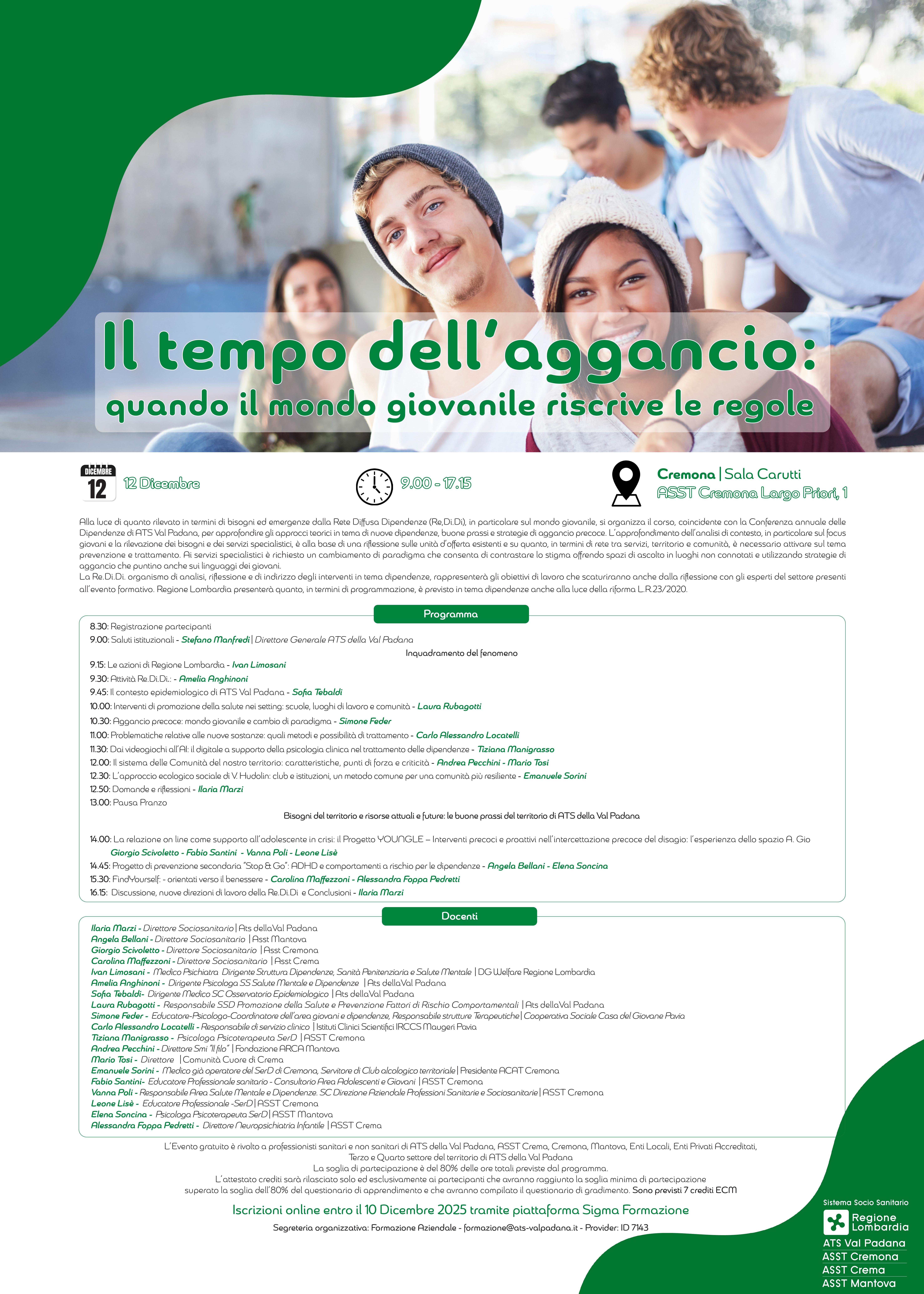 Il tempo dell'aggancio