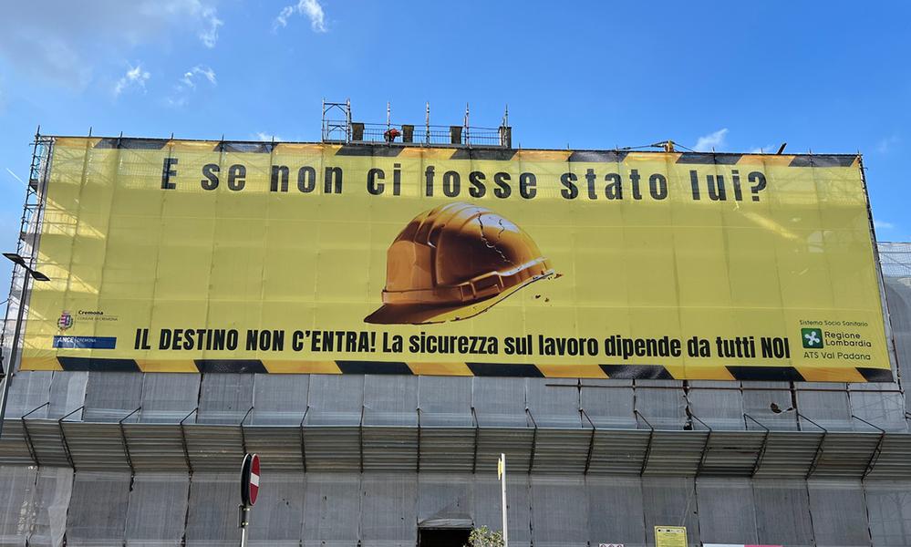 Il destino non c'entra! La sicurezza sul lavoro dipende da tutti noi
