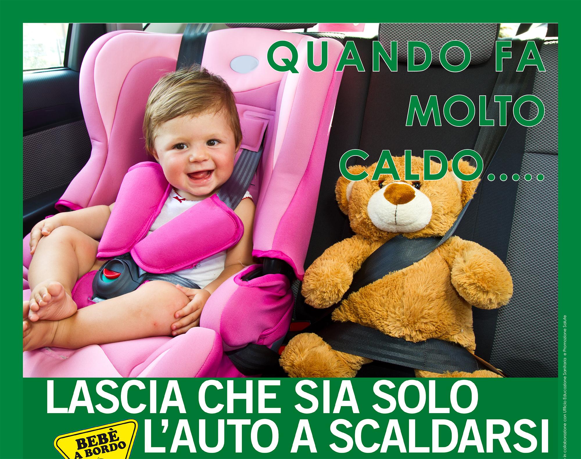 Quando fa molto caldo... lascia che sia solo l'auto a scaldarsi