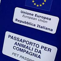 Rilascio del passaporto e del certificato europeo per cani, gatti e furetti